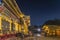 Night view of the Ueno TÅshÅ-gÅ« shrine covered of gold foils in Ueno Park.